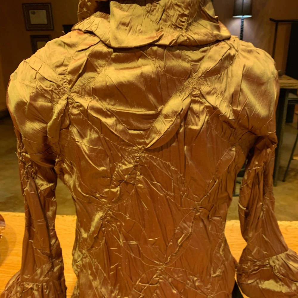 Designer Silk Jacket - Picture 8 of 8